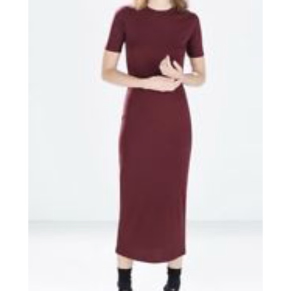 Zara ribbed maxi dress Clearance